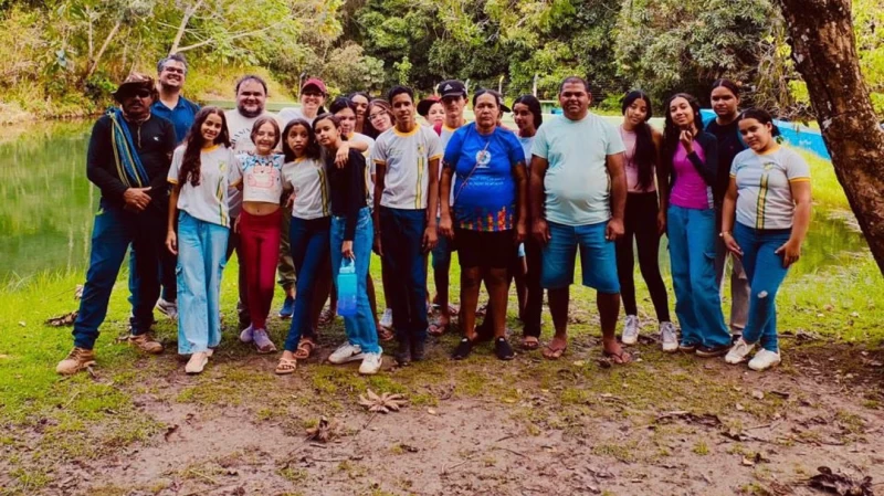 Trilha pela Mata do Junco ensina lições de pertencimento e cuidado com o meio ambiente