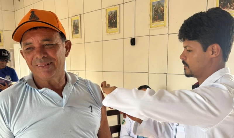 Campanha de Vacinação contra a Influenza é Concluída com Sucesso nos Povoados de Graccho Cardoso