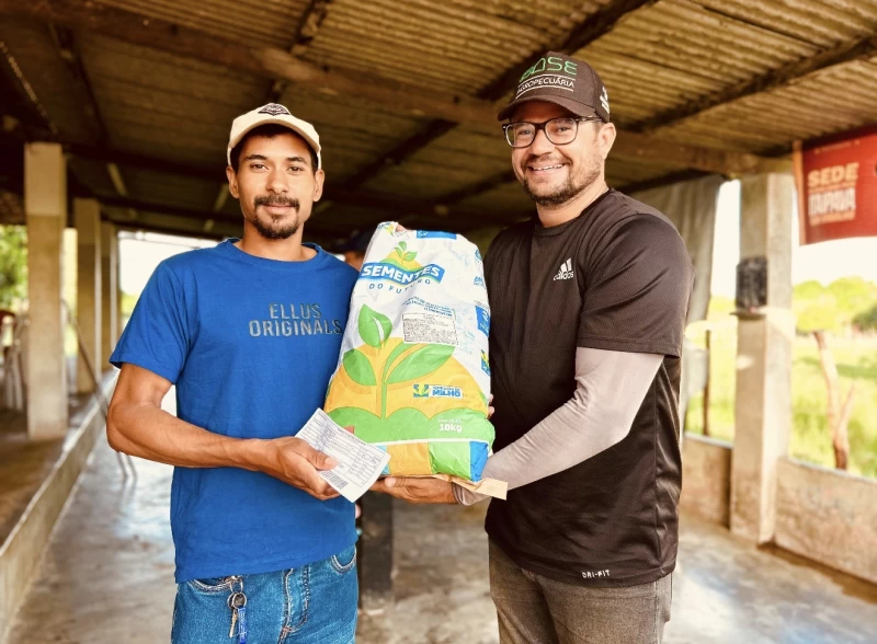 AGRICULTURA FORTALECIDA EM GRACCHO CARDOSO