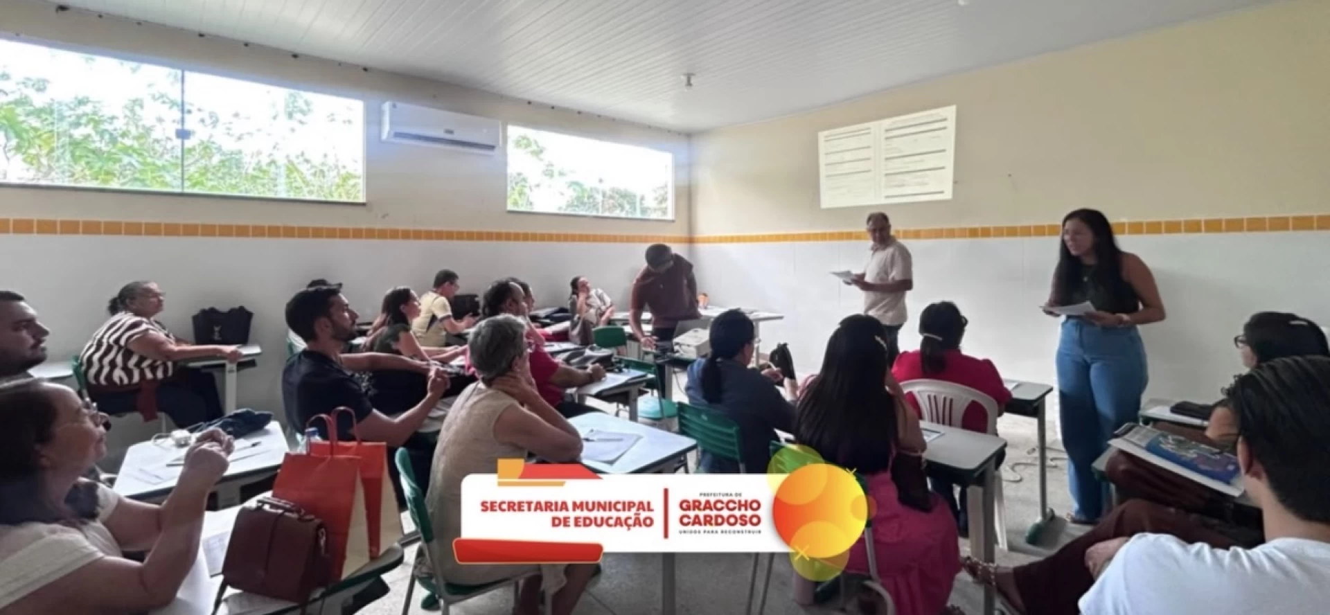 Secretaria de Educação promove planejamento para fortalecer o ensino em Graccho Cardoso